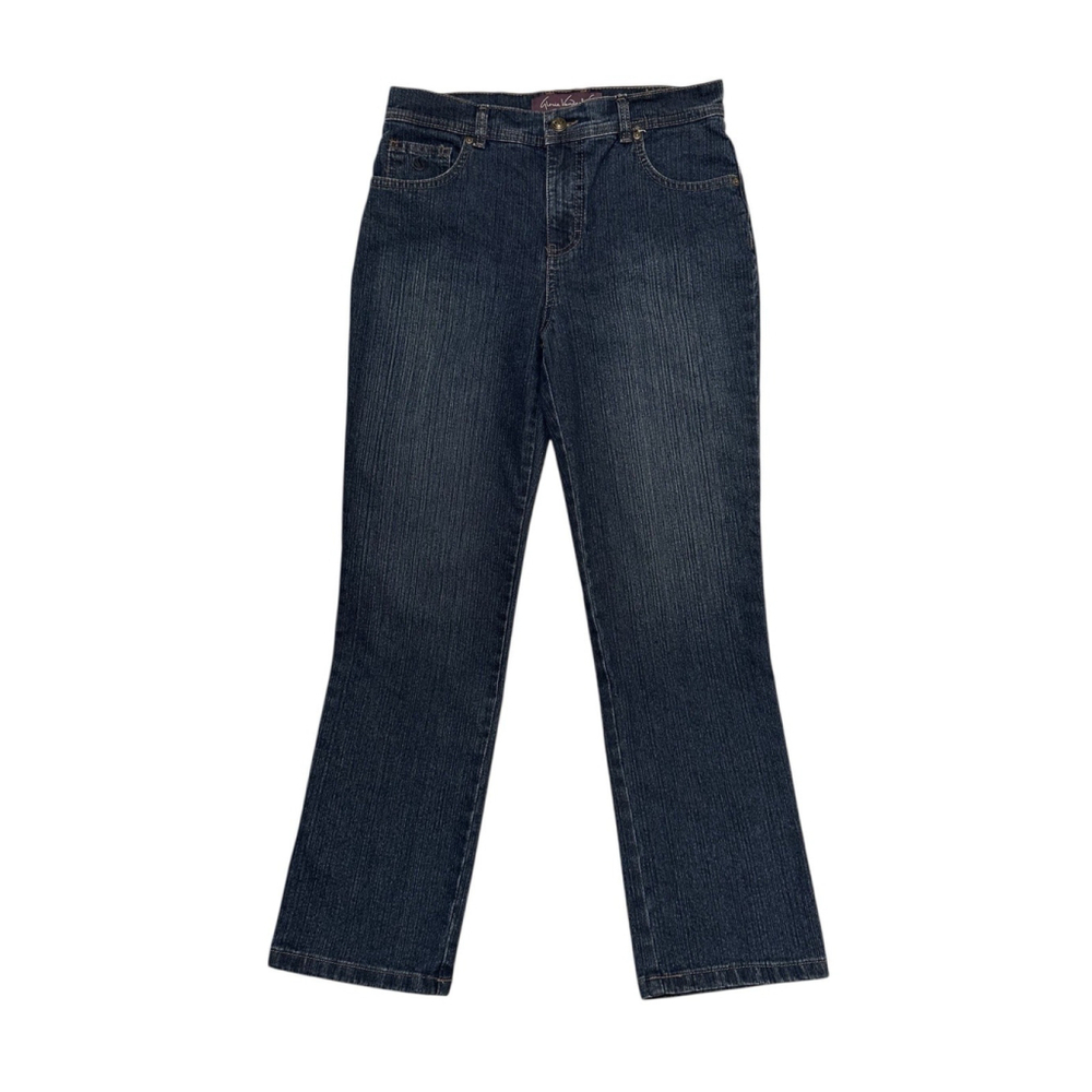 Gloria Vanderbilt Amanda Jeans High-Rise Womens 8P PETITE Distressed Durable